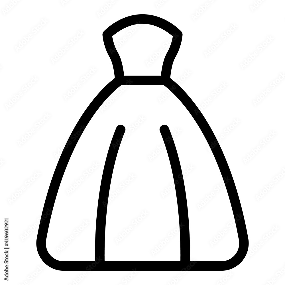 wedding dress icon