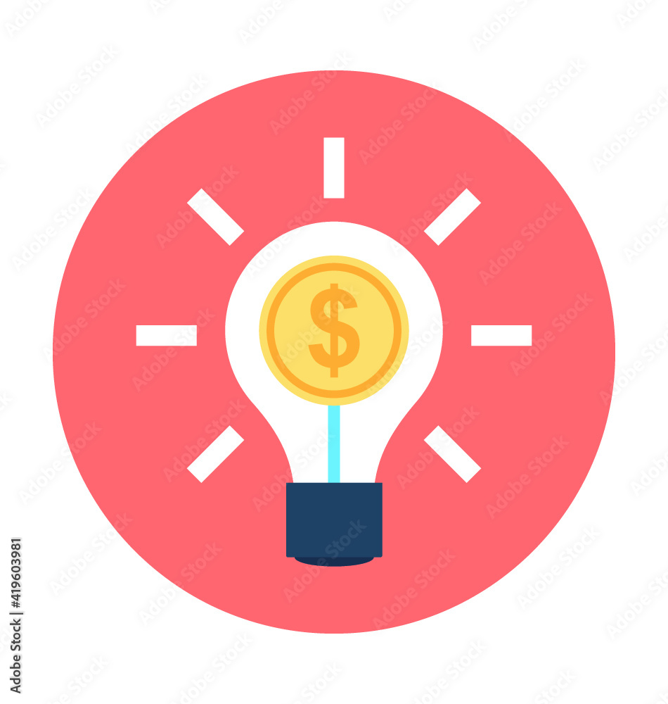 Business Idea Vector Icon Business Idea Vector Icon