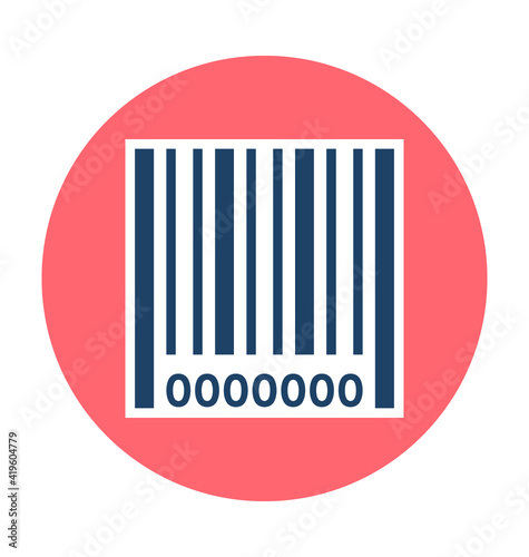 Barcode Vector Icon