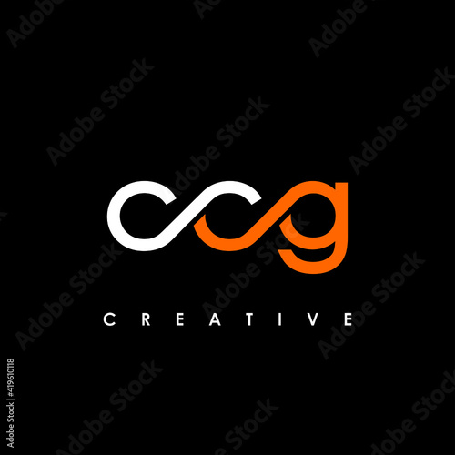 CCG Letter Initial Logo Design Template Vector Illustration photo