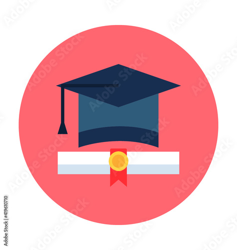 Graduation Vector Icon