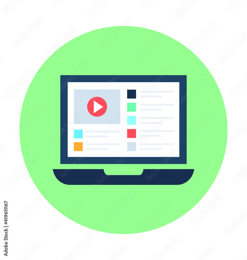 Laptop Vector Icon Laptop Vector Icon