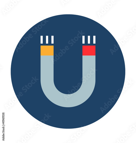 Magnet Vector Icon 