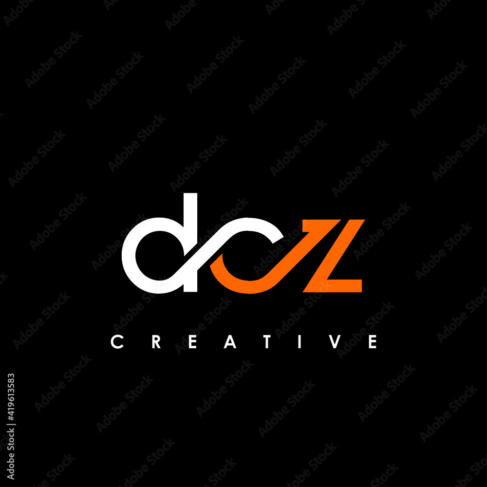 DCZ Letter Initial Logo Design Template Vector Illustration DCZ Letter Initial Logo Design Template Vector Illustration
