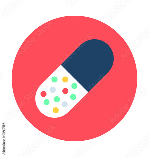 Capsule Vector Illustration