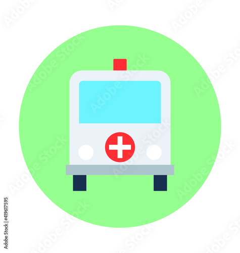 Ambulance Vector Illustration