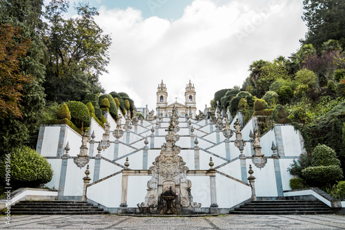 Sanctuary of Bom Jesus do Monte in Braga, Portugal