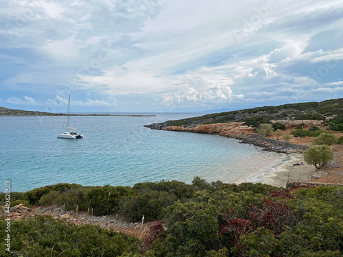 Kolokytha beach on Crete Island photo