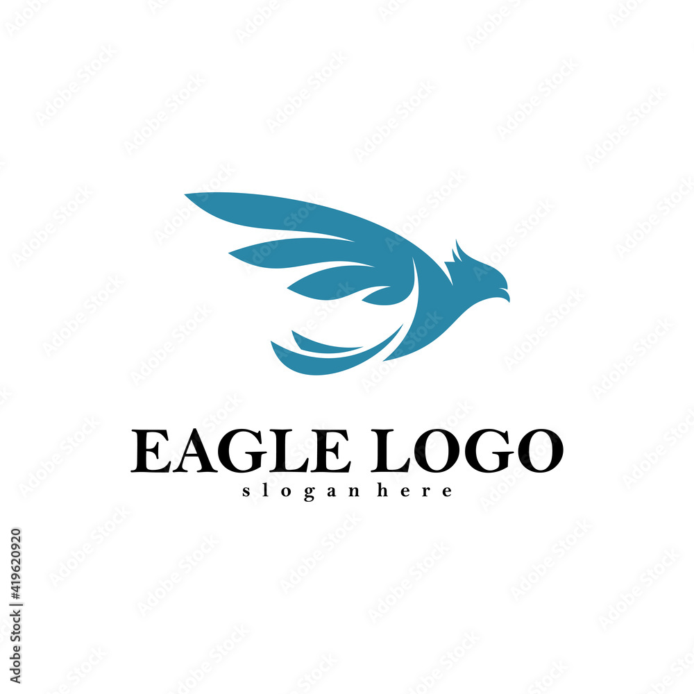 Eagle logo vector design templae Eagle logo vector design templae