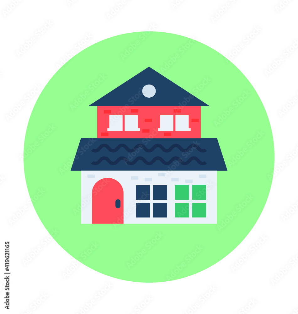 Building Vector Icon 