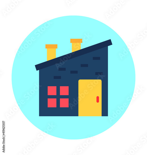 Villa Vector Icon 