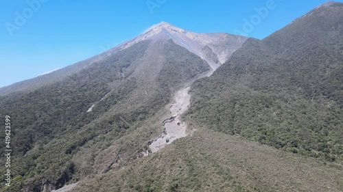 Volcán de Fuego y Volcán de Acatenango