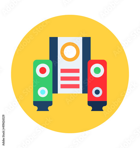 Speaker Vector Illustration