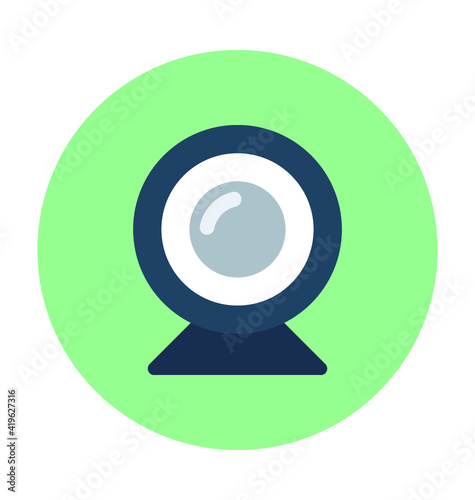 Webcam Vector Illustration