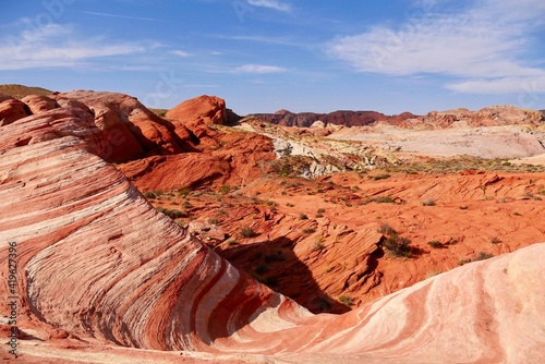 The Fire Wave, Valley of Fire State Park, Nevada, USA