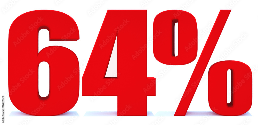 64 Percent off 3d Sign on White Background, Special Offer 64% Discount Tag, Sale Up to 64 Percent Off,big offer, Sale, Special Offer Label, Sticker, Tag, Banner, Advertising, offer Icon 64 Percent off 3d Sign on White Background, Special Offer 64% Discount Tag, Sale Up to 64 Percent Off,big offer, Sale, Special Offer Label, Sticker, Tag, Banner, Advertising, offer Icon