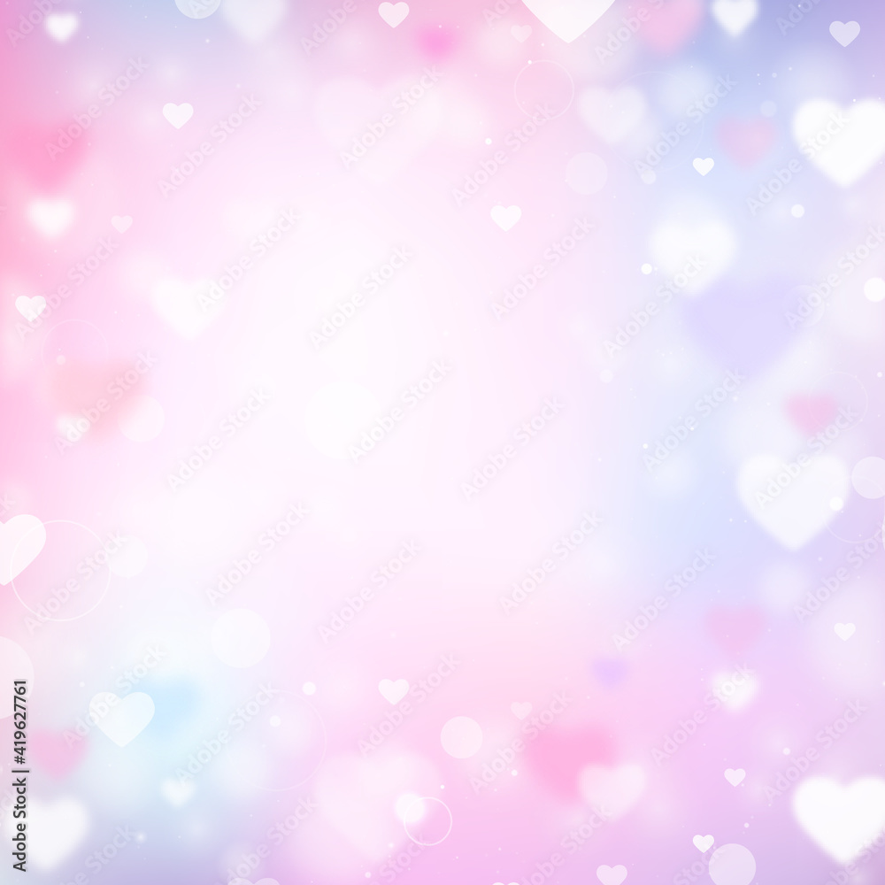 Blurred love background