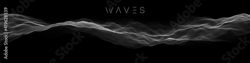 Music abstract background blue. Equalizer for music, showing sound waves with music waves, music background equalizer vector concept.