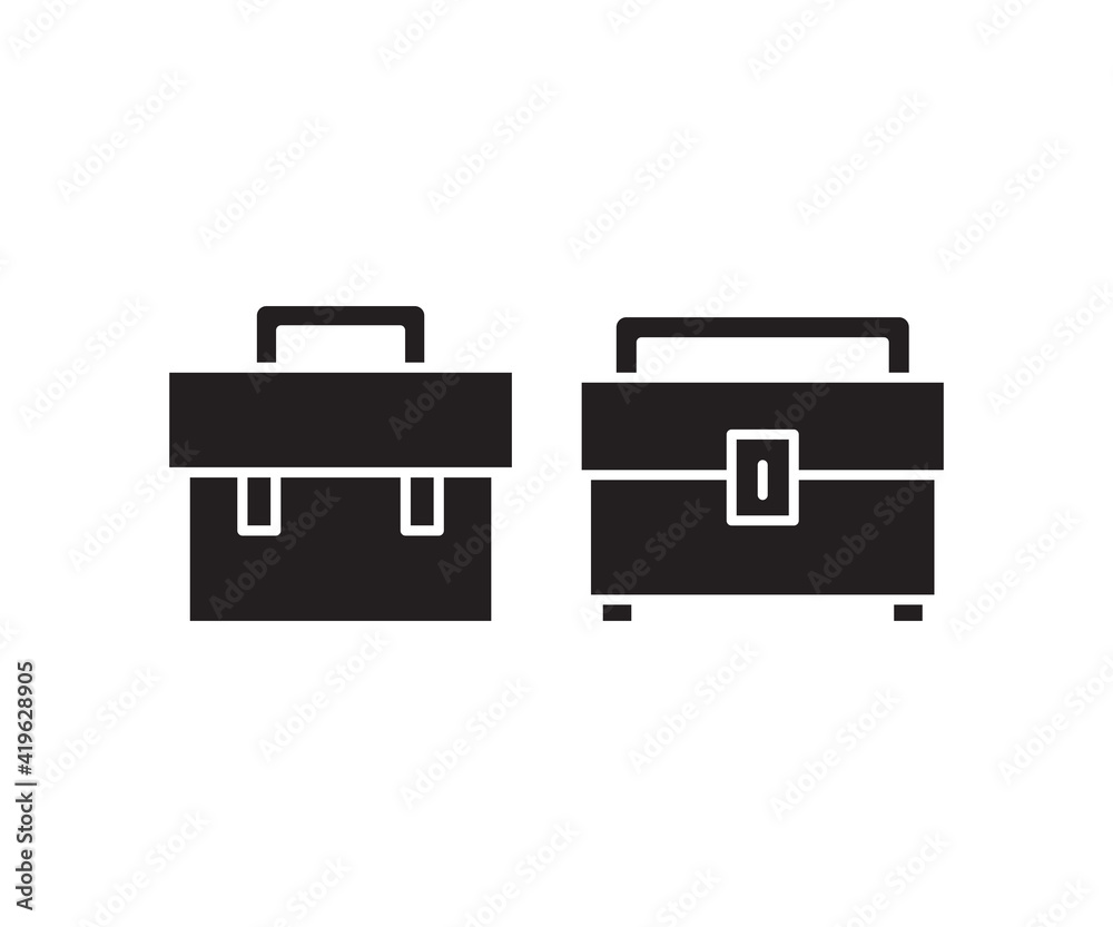 toolbox icons set vector illustration