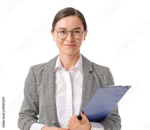 Portrait of female psycholo...