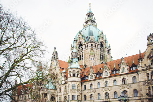 New town City hall in Hanover, Germany.