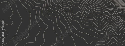 Contours vector topography. Geographic mountain topography vector illustration. Topographic pattern texture. Elevation graphic contour height lines.
