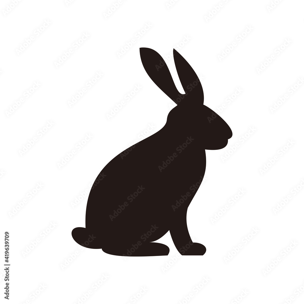 rabbit icon vector illustration sign rabbit icon vector illustration sign
