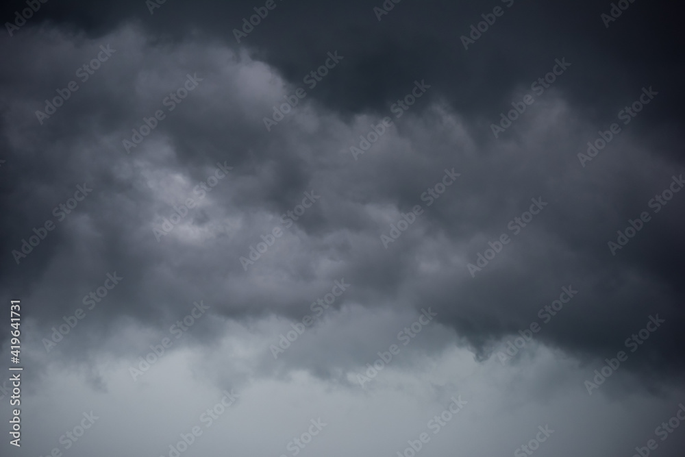 Dark layers cloudy rain coming Dark layers cloudy rain coming
