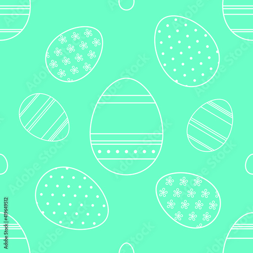Easter pattern. Endless pattern for wallpaper, fills, web page background, textures.