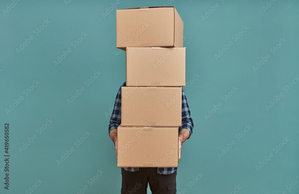 Too much cardboard boxes