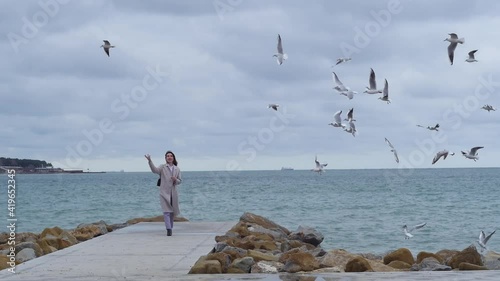 people on the beach