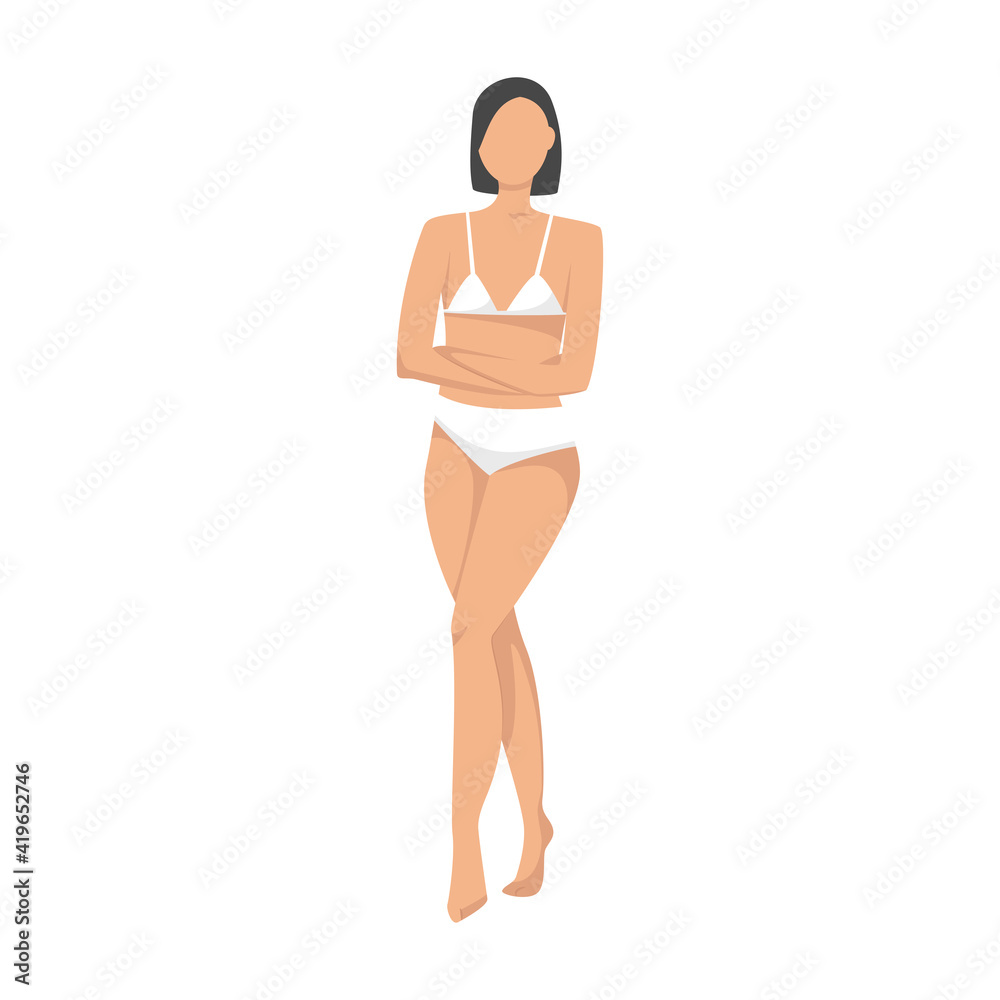 Woman posing in underwear, girl in lingerie. For the design of lingerie and swimwear, bathing suits. Woman posing in underwear, girl in lingerie. For the design of lingerie and swimwear, bathing suits.