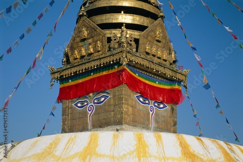 Swayambhunath Stupa, (the Monkey Temple), Kathmandu, Nepal