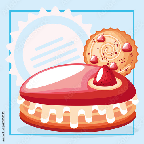 biscuit sweet dessert
