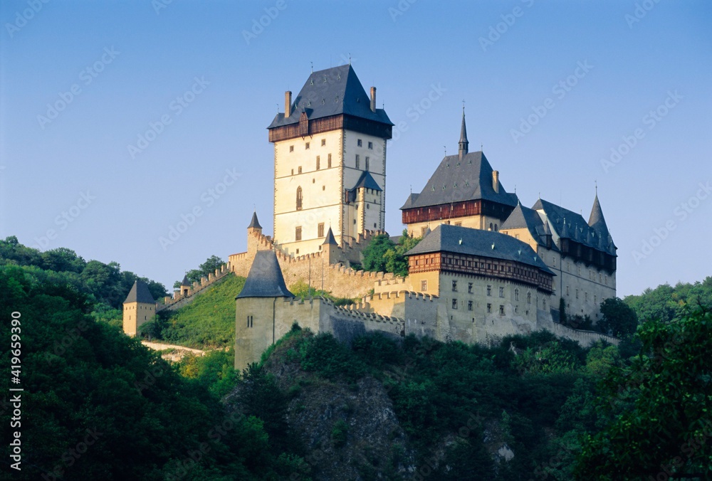 Karlstejn Castle, Central Bohemia, Czech Republic Karlstejn Castle, Central Bohemia, Czech Republic