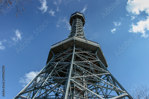 Canvas Print Petrin Lookout Tower, Prague, Czech republic