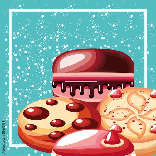 dessert pastries food