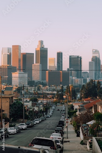 Downtown Building during sunrise