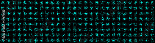 Wallpaper Mural Cybernetic futuristic background. Big data visualization. Virus. Halftones. Matrix glitch. Vector illustration. Torontodigital.ca