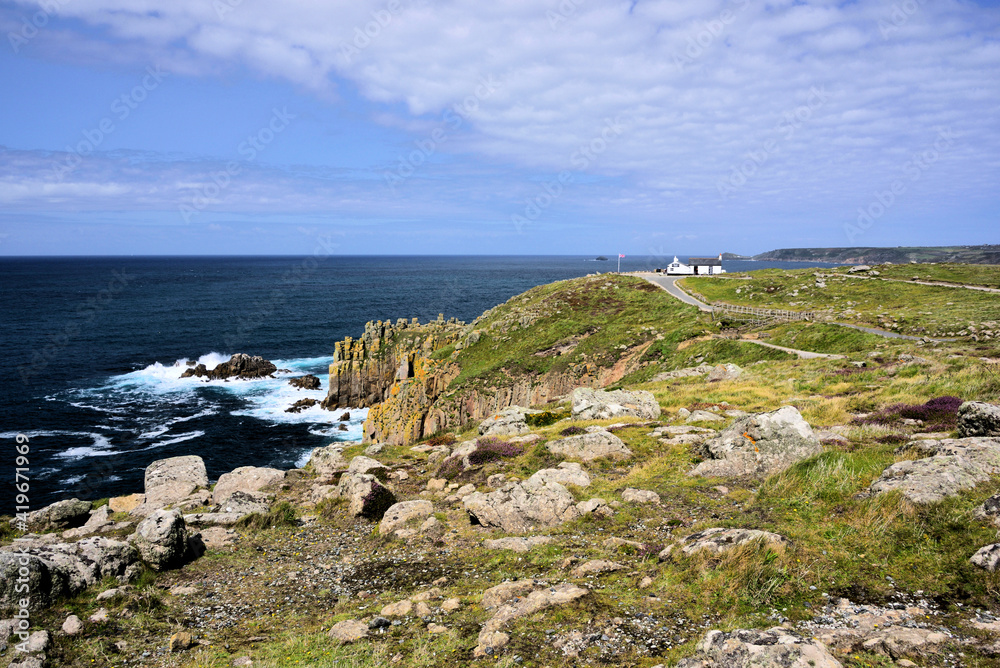 The Rugged Coastline at Land's End.
