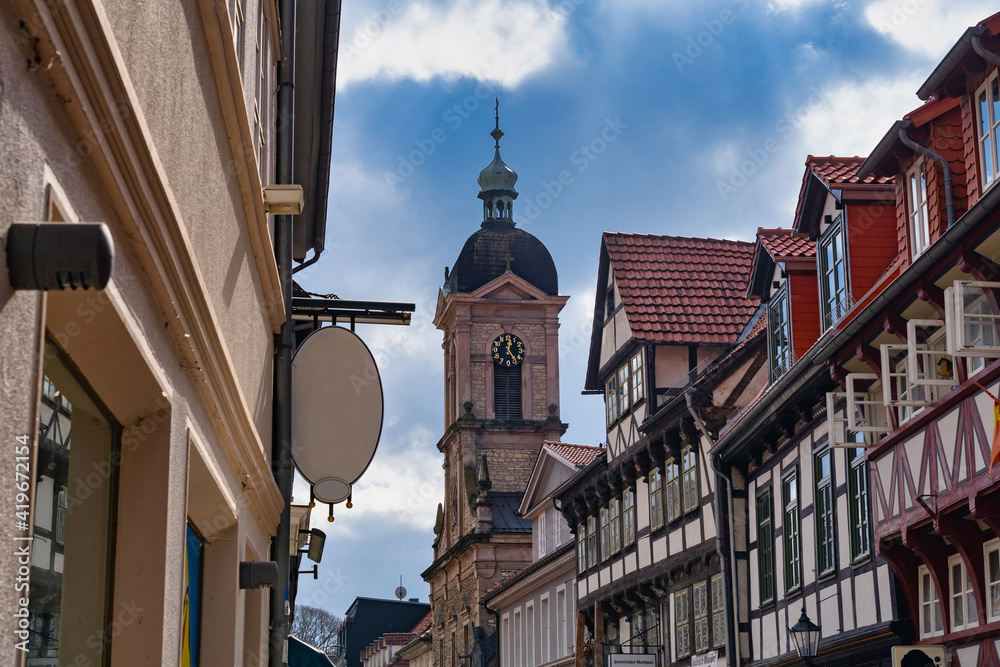 Obraz premium Stadtkirche St.Michael in Göttingen