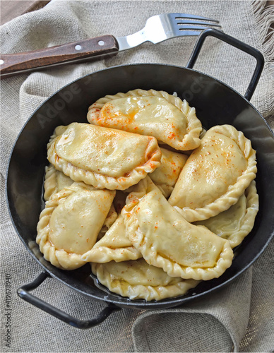 Kärntner Kasnudel - Carinthian handmade cheese dumpling