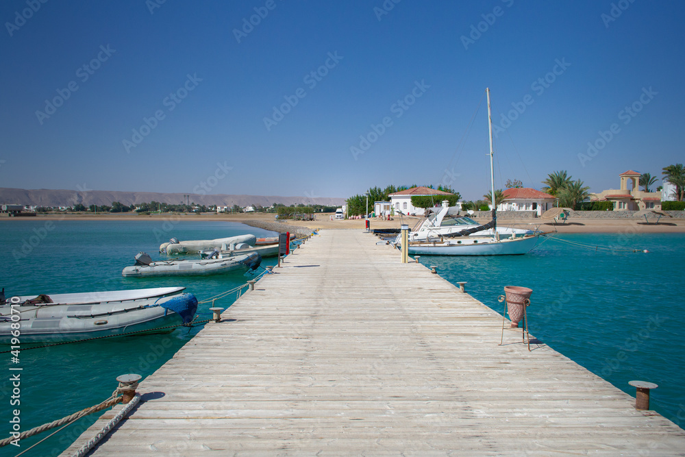 Boat in El Gouna Red Sea Egypt North Africa Boat in El Gouna Red Sea Egypt North Africa