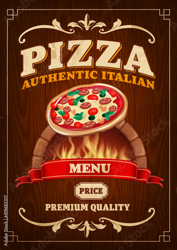 pizza menu design