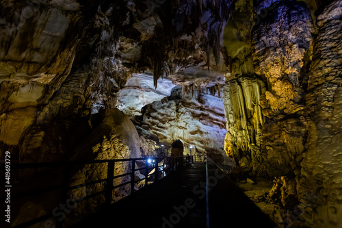 Beautiful Paradise Cave in Vietnam