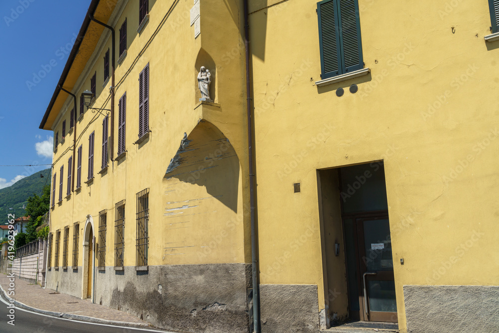 Domaso, Como province, Lombardy, Italy, on the Como lake