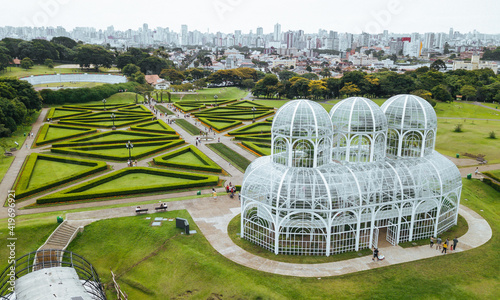 Vászonkép Drone Cidade de Curitiba