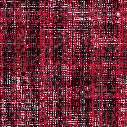 Ikat seamless pattern. Vector tie dye shibori print with stripes and chevron. Ink textured Japanese background. Ethnic fabric vector. Bohemian fashion. Endless watercolor texture. African rug.