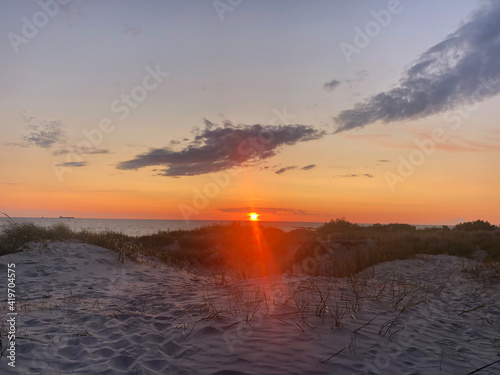 Sunset in Palanga, Lithuania