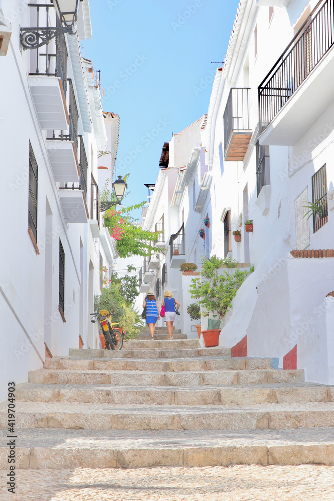 Fototapeta premium White Village, Frigiliana, Spain
